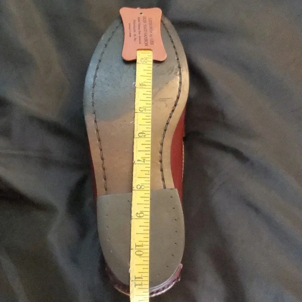 Vintage Oakwoods Mens Upper Leather Hand Stiched Shoes Made in the USA